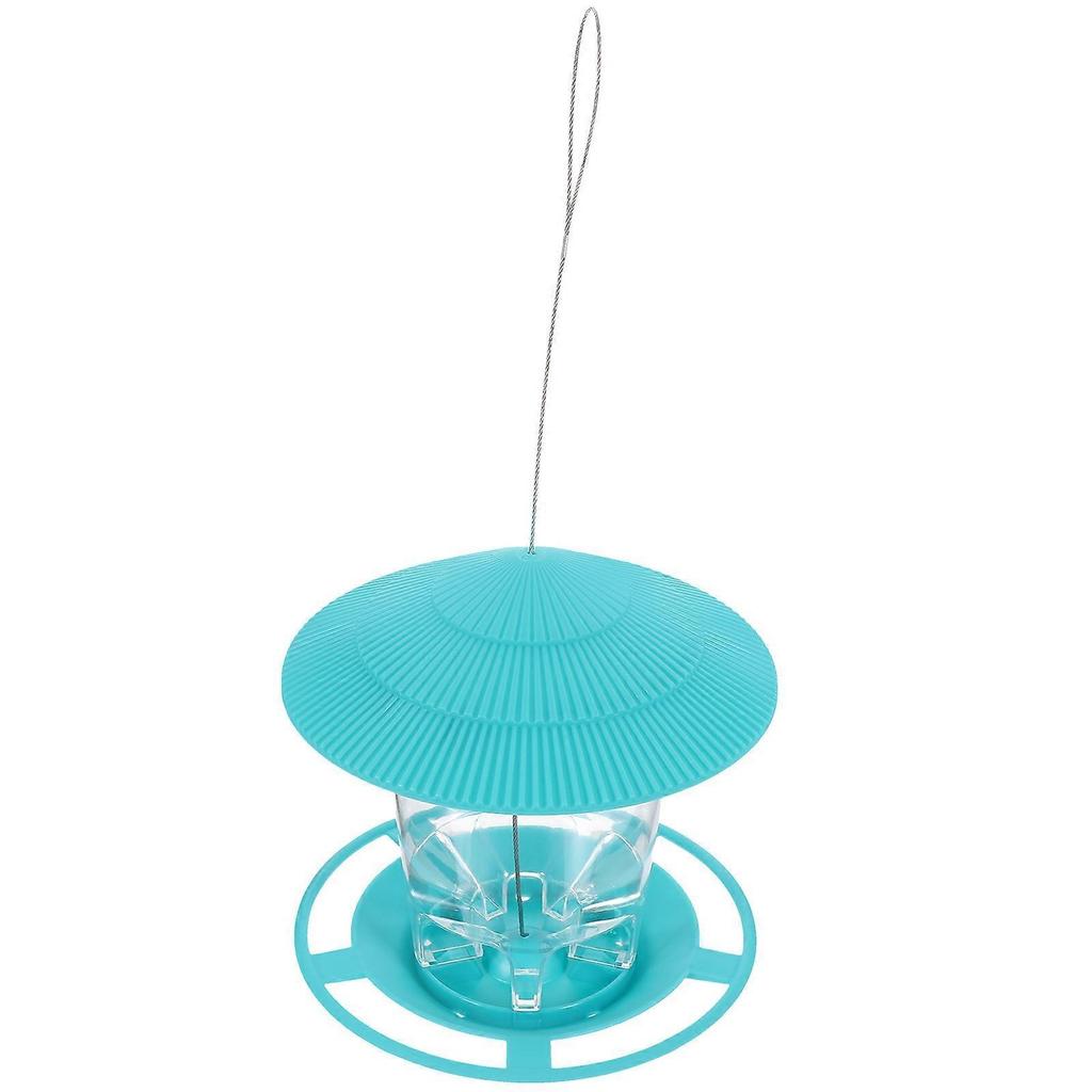 Automatic Hanging Bird Feeder for Outdoor Garden – Durable, Easy to Clean Design, Practical Green Bird Food Feeder