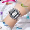 Fashio Спортивные Электронные Часы Мужские Женские Квадратные Цифровые Часы Ученики Младшей Школы Наручные Часы Водонепроницаемые Резиновые Часы подарок