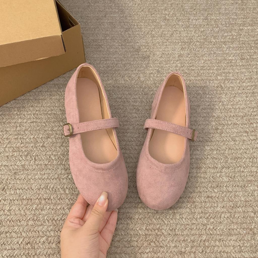 Queen Fan Red Retro French Light Mouth Single Shoes Women's 2025 New Autumn Skirt Versatile Mary Jane Shoes