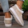 Fashion Women's Plush Lined Snow Boots 2024 Fashion Trend Comfortable Slip-On Plush Canvas Shoes Warm and Comfortable