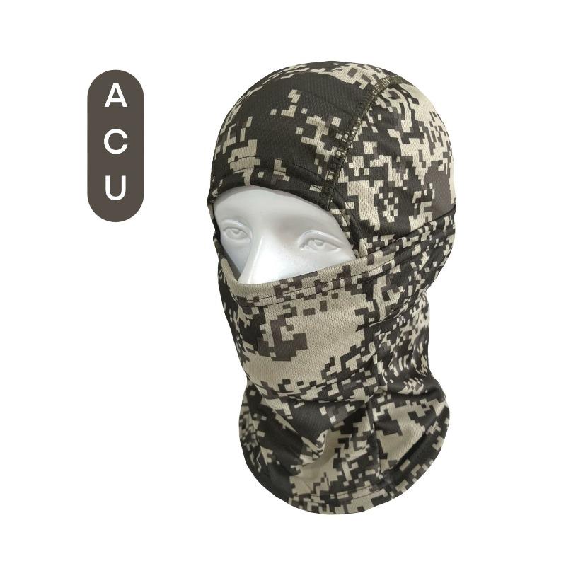 Summer Cycling Sun Mask Tactical Camouflage Windproof Dustproof Ski Mask Full Face Hood Balaclava