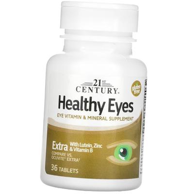 Лютеин с витаминами для здоровья глаз, Healthy Eyes Extra With Lutein, Zinc & Vitamin B, 36таб (72440010)