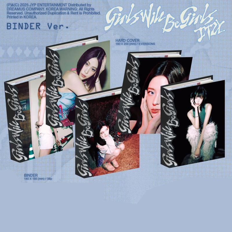 ITZY Girls Will Be Girls (Binder Ver.)