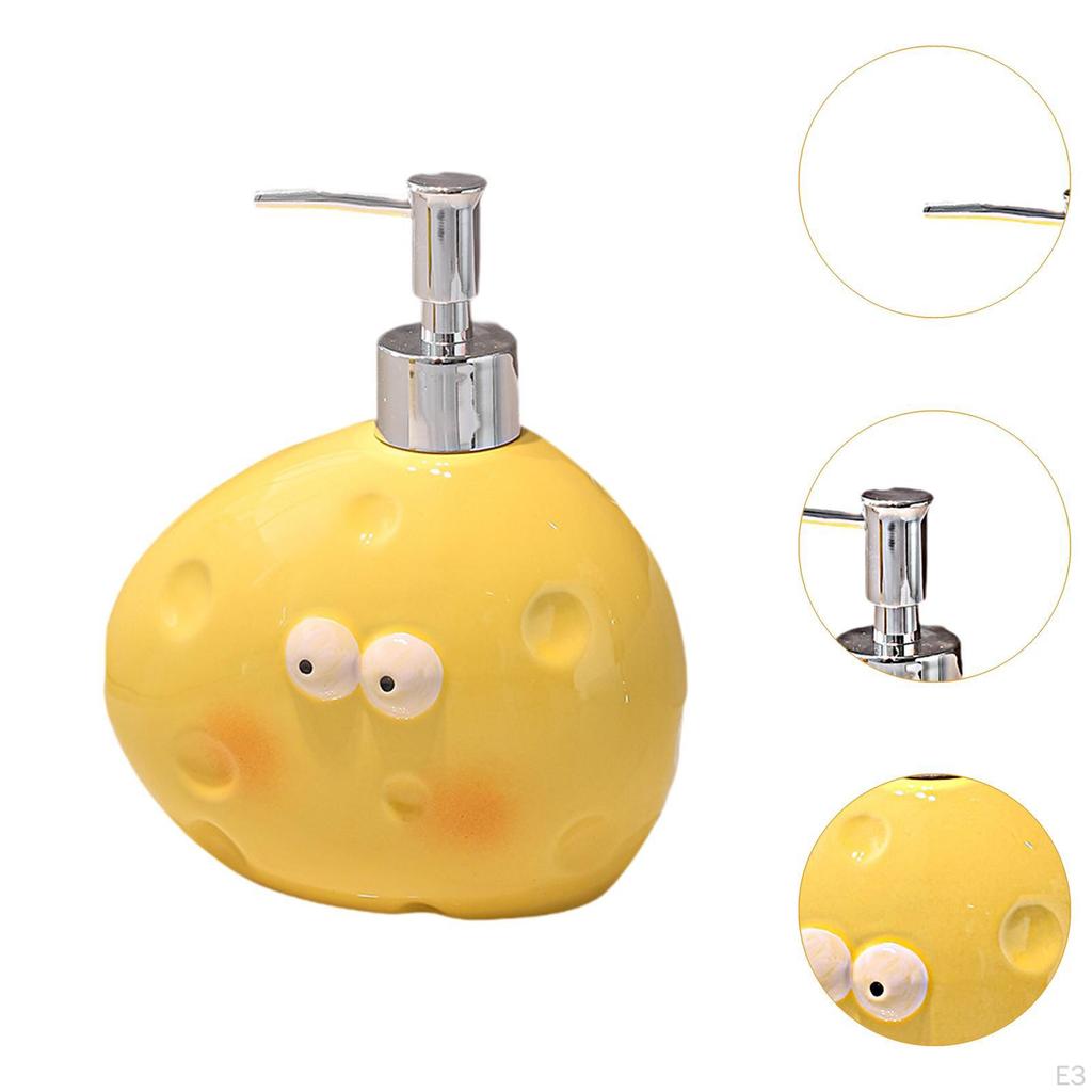 Керамический дозатор лосьона с насосом для контейнера для пополнения жидкости в ресторане