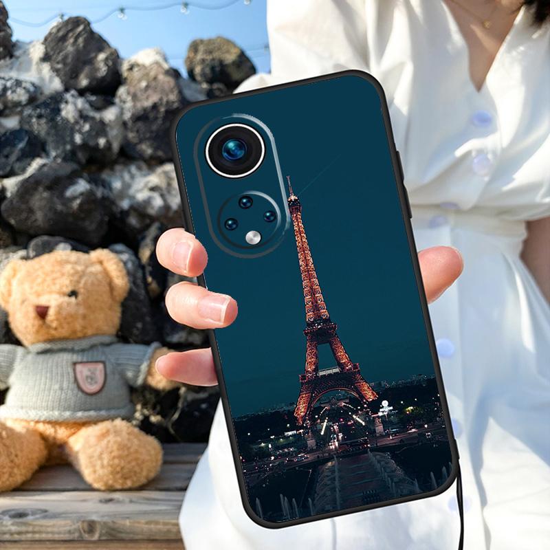 Чехол для телефона Paris Eiffel Tower France для Honor 90 Lite 50 70 Magic 5 6 Pro X6 X7 X8 X9 X6a X7a X8a X9a X9b X8b