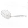 Skimmer Spoon Long Handle Stainless Steel Fine Mesh Wire Strainer Ladle with Hook for Cooking Frying