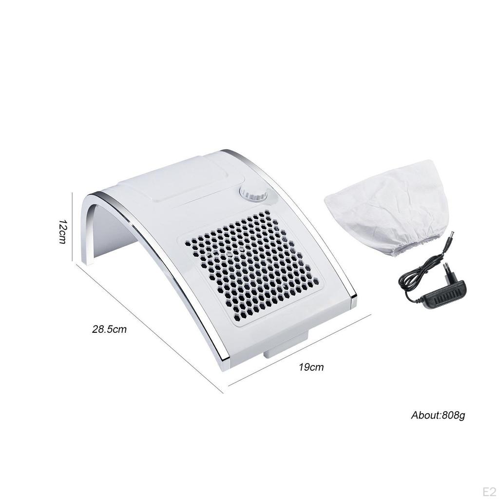 Nail Dust Collector Powerful Suction Manicure Tool Eletric Cleaner