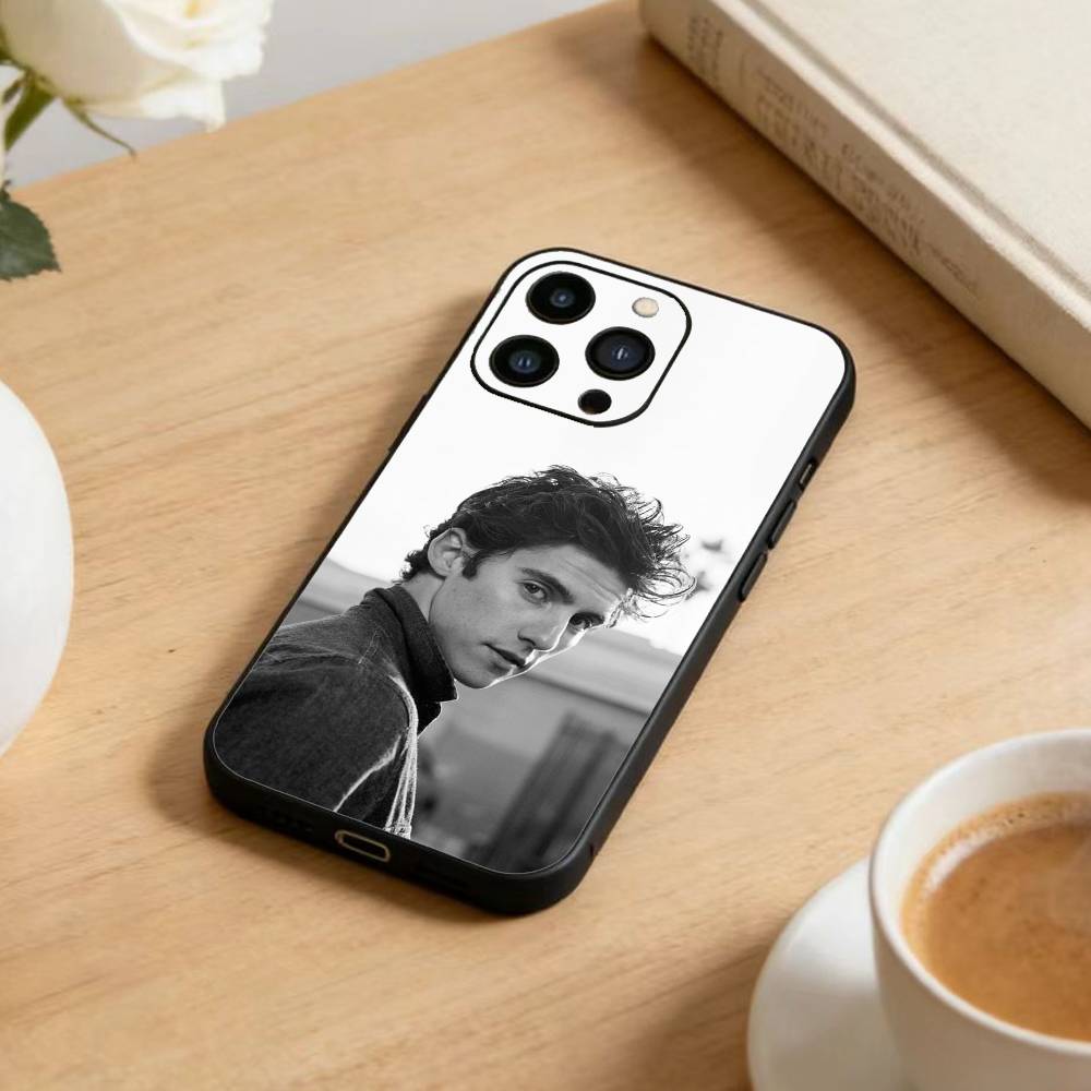 Чехол для телефона с Майло Вентимилья для iPhone17,16,15,14,13,12 Plus,Max Мягкий Силиконовый Черный Чехол