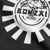Футболки мужские Bonzai Records, смешные футболки с коротким рукавом и круглым вырезом, из чистого хлопка, одежда больших размеров