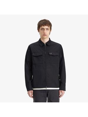 [hq Genuine] Fred Perry [sport] 2-сторонняя застежка-молния Overshirt 102 Afpm2415684 102 qzgAfpm2415684 102