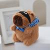 Keychain Capybara Plush Doll Pendant Decoration Birthday Gift Animal Kitchen