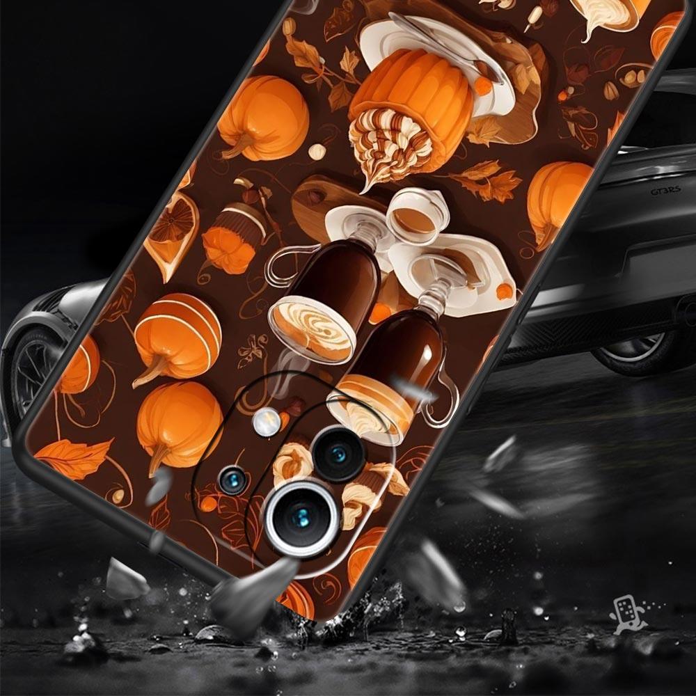 Чехол для телефона 'Тыква Осенние Листья Кофе' для Xiaomi Mi 17 Pro Max 15 14 13 12 11 Ultra 15T 14T 13T 12T Pro Lite Мягкий ТПУ
