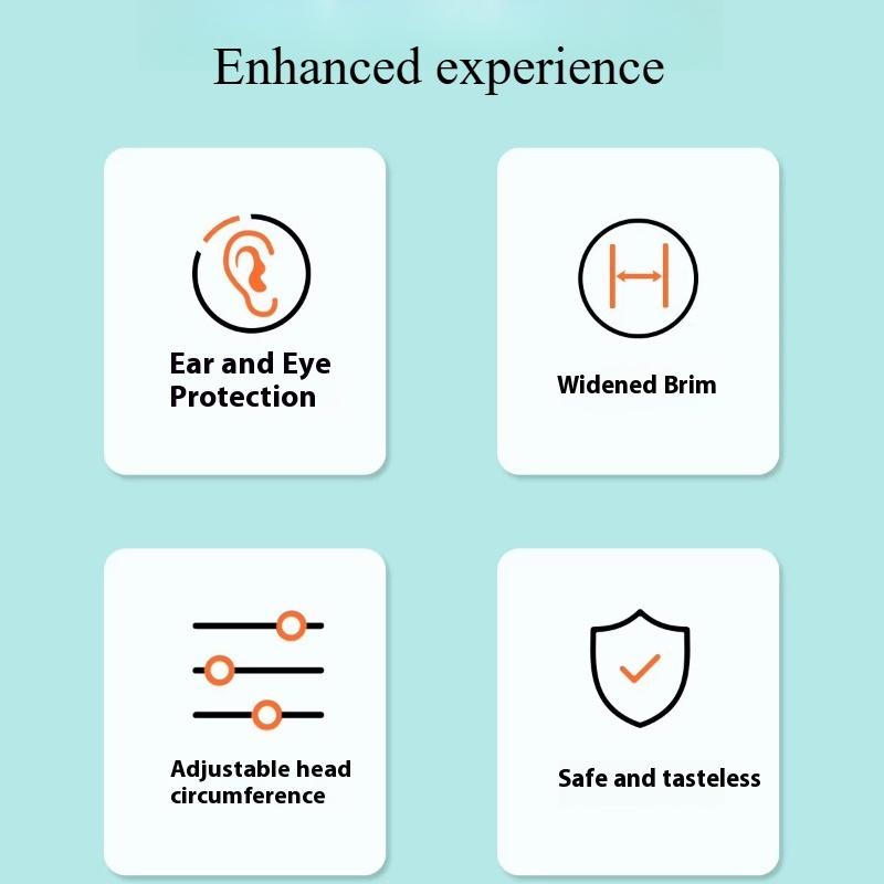 Детская шапочка для мытья головы, шапочка для шампуня, артефакт для детского шампуня, шапочка для душа, детская водонепроницаемая защита для ушей, шапочка для купания