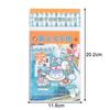 20 Sheets Cartoon Listen Memory Series Cut Film Sticker Book Y2K Sticker Handbook Scrapbooking Kawaii Decoration Sticker Gift