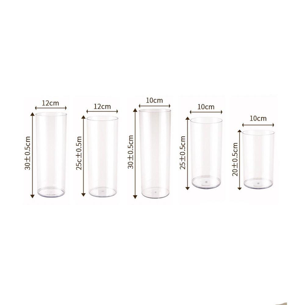 Гостиная Цилиндрические Вазы Домашний Декор Подсвечник для Плавающих Свечей Новая Ваза для Цветов