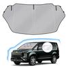 J-PREMIS Mitsubishi Delica D:5 Windshield Sun Shade DELICA D:5 Car Sun Shade with Triangle