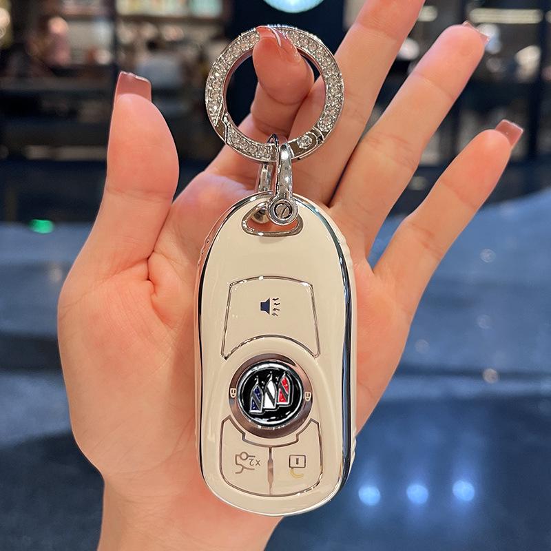 Женский чехол для ключа автомобиля для Buick: Excelle, Regal, Verano, LaCrosse, Envision S