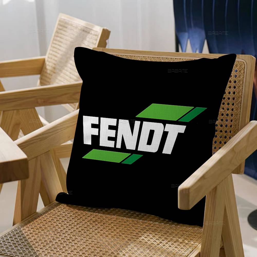 Подушка с изображением трактора Fendt, чехол на подушку для дивана, украшение для дома, подарок ребенку