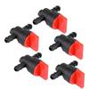 5 Pieces Fuel Shut Off Valve 698183 494768 Small Engine Mower Parts for Garden Tractor