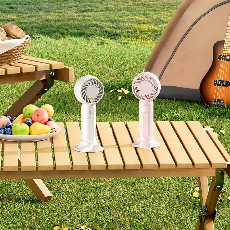Handheld Small Fan Portable USB Fan Rechargeable Ultra-long Life Fan Desktop Fan