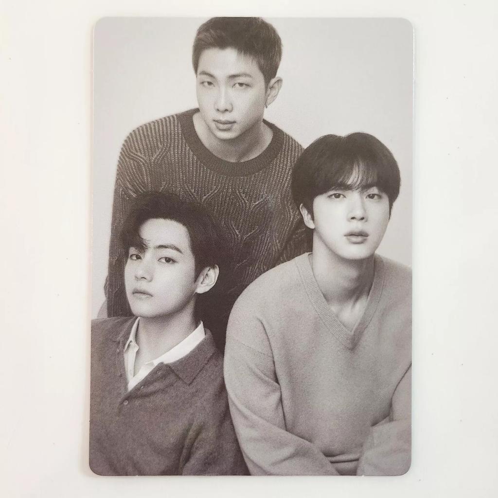 BTS 2024 Поп-ап MONOCHROME ОФИЦИАЛЬНАЯ МИНИ-ФОТОКАРТОЧКА