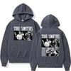 The Smiths Толстовка с принтом The Queen Is Dead Моррисси Марр Панк-рок группа Винтажная Харадзюку Мужская Женская Оверсайз Длинный рукав