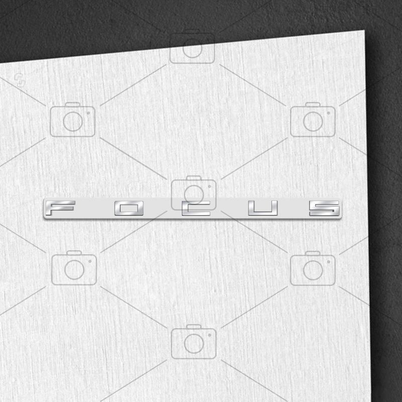 cjgnvt1 Car Metal Body For Ford Focus ST Line MK3 MK4 MK6 MK7 Logo Letter Decals Styling Badge Trunk Fender Emblems Sticker Accessories