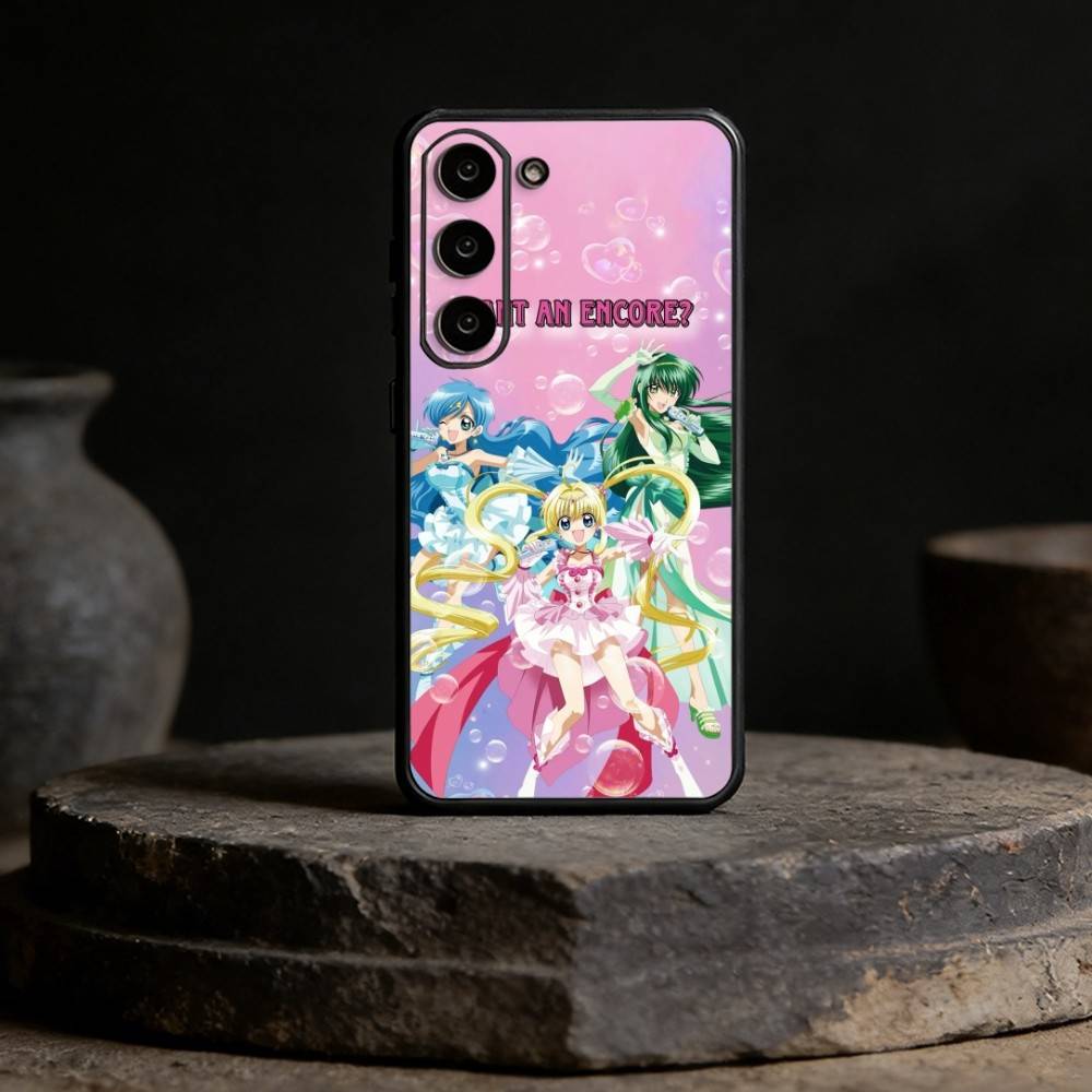 Чехол для телефона Mermaid Melody Pichi Pitch для Samsung Galaxy A91,80,73,72 ,71,53,52,32 ,31,22,21s,20, Мягкий черный чехол