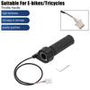 Universal Electric Bicycle Twist Throttle Hall Sensor Turn Handle Accelerator for Electric Scooter E-bike Tricycle Parts Throttles 2