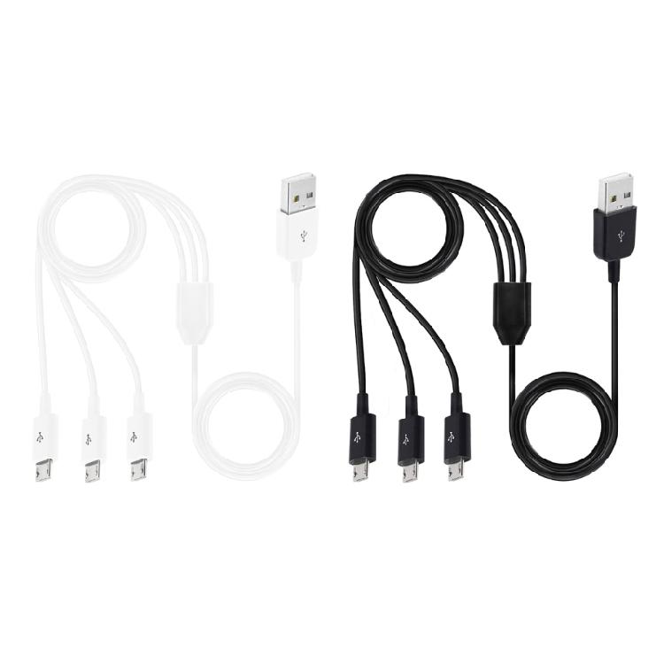 Прочные разветвители Micro USB Широкая совместимость Синхронизация данных Зарядка