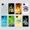 Прозрачный чехол для Samsung A04 A14 A23 M33 M53 Realme 10 9 C35 C55 VIVO X80 Infinix Hot 30 Note 11 Tecno Spark 8P Pro P-36 Пикачу Покемон
