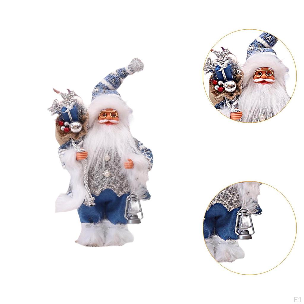 Рождественская кукла Санта-Клаус фигурка украшение статуя для дома праздник