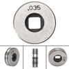 Mig Welder Wire Feed Drive Roller Roll Wheel Kit 25Mm Diameter 0.8-0.9Mm/.030