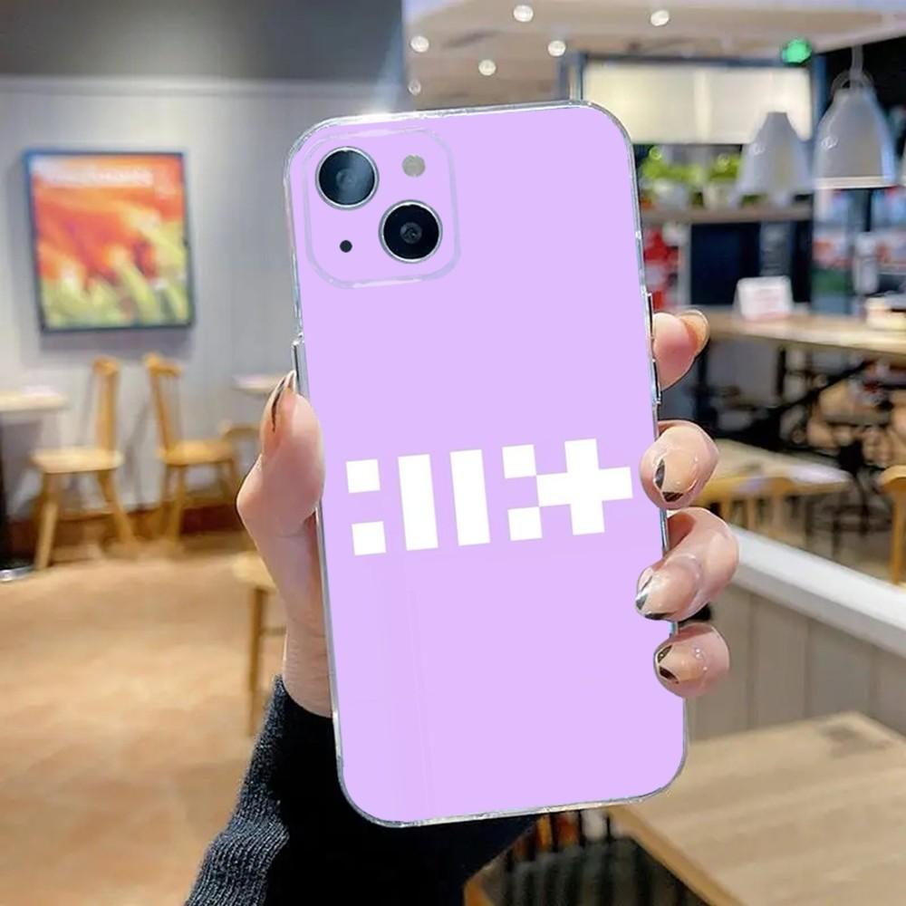 KPOP I-ILLIT Phone Case For iPhone 15,14,13,12,11 Plus,Pro,Max,XR,XS,X,7,8 Plus,SE,Mini Transparent Silicone Soft