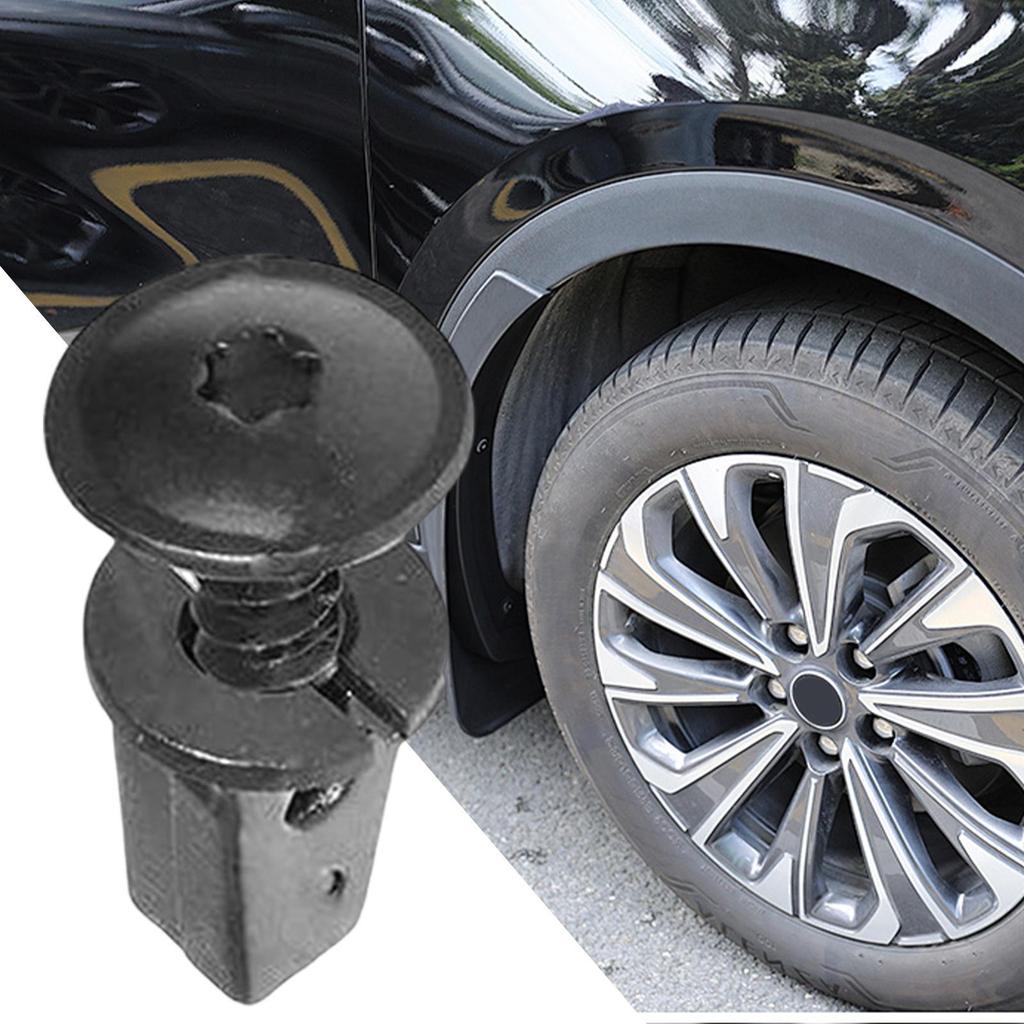 10pcs/20pcs/SetCar Bumper Clips Plastic Rivets Fasteners Screw Car Bumper F ender Black Rivet Car Fastener Clips Repair Parts