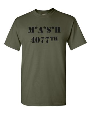 M*A*S*H 4077th T-Shirt CLASSIC Funny Party Vintage TV USA Army Tee New! S-5XL