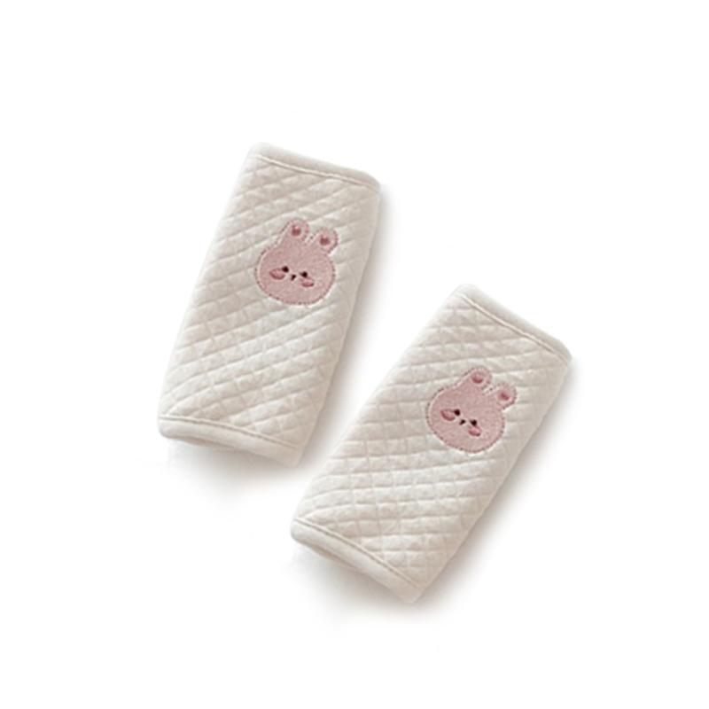 Аксессуары для детских колясок Универсальный милый чехол для плечевого ремня для младенцев Защита груди Автокресло Безопасность транспортного средства Накладка на плечевой ремень