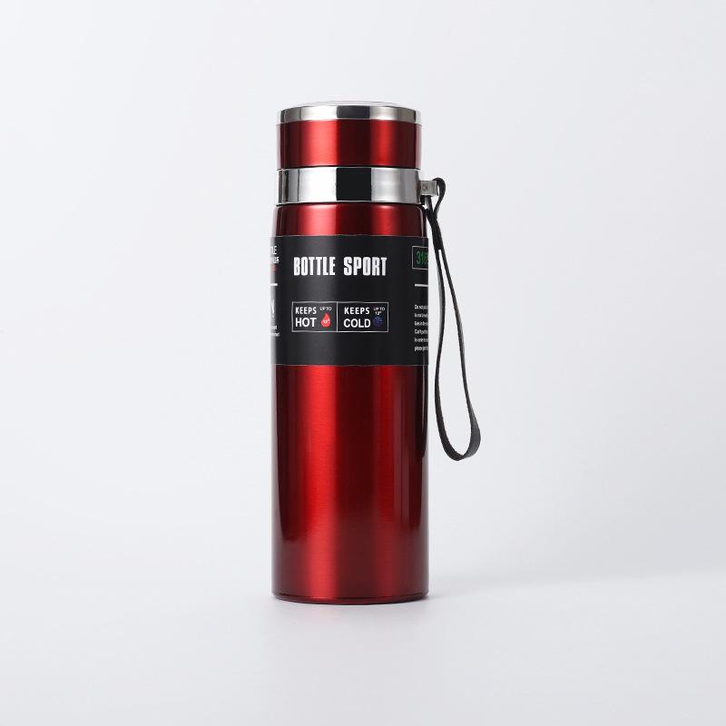 Изолированный котелок-слинг из нержавеющей стали 316 - Портативная дорожная и автомобильная чашка для воды