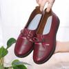 Women Leather Flats Female Flats Spring Shoes 2024 Classic Women 'S Loafers Casual Leather Shoes