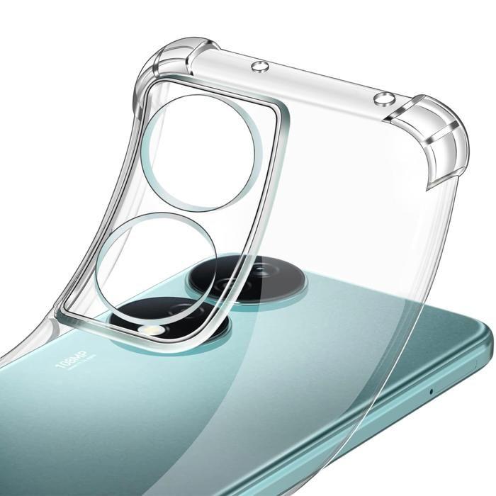 Case for Honor 90 Smart 5G - Phonillico - Shockproof - Soft TPU - Transparent - Reinforced Protection