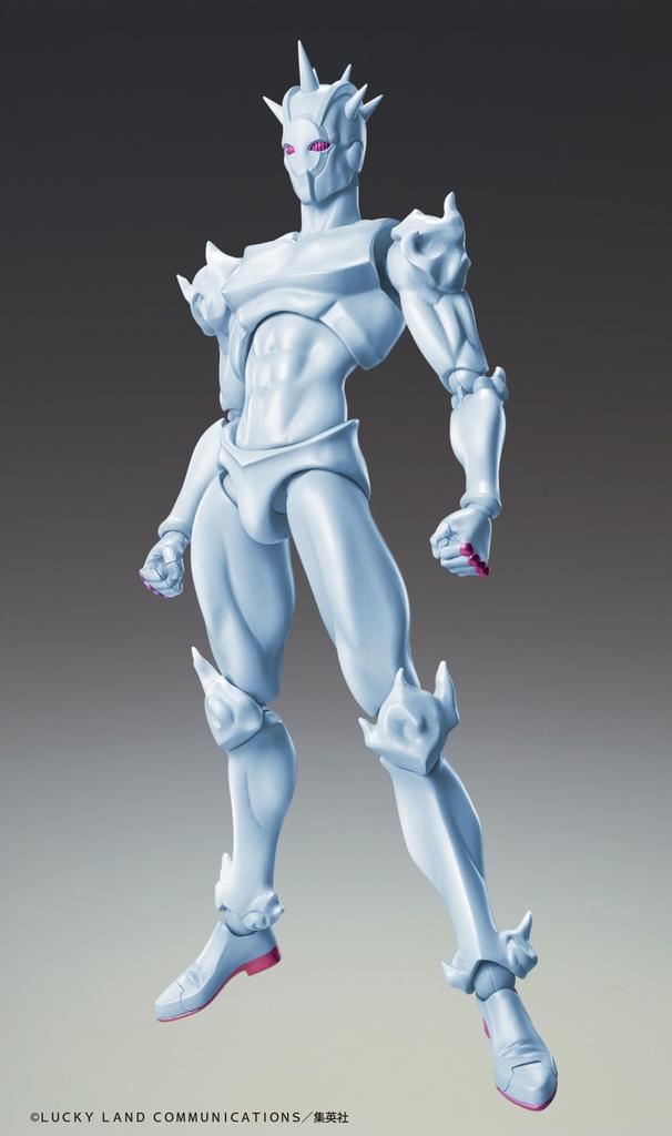 Medicos Entertainment Super Action Statue Bizarre Adventure Part Stone Примерно 165 мм ПВХ АБС ПОМ Окрашенная Подвижная Фигурка "JoJo's 6 Океан" "W.R."