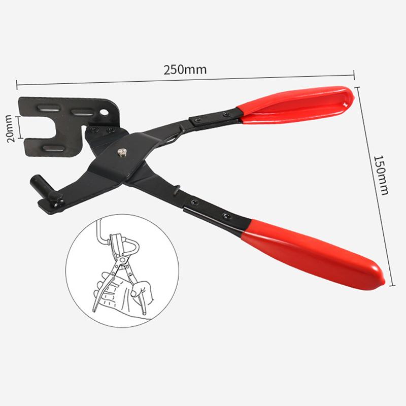 Специальный демонтажный упор Универсальный автомобильный выхлопной кронштейн Съемник плоскогубцы резиновая прокладка выхлопной трубы автомобиля Съемник Инструмент