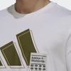 Футболки Мужские Белые С Круглым Вырезом Умеренный Прямой Крой GV5159
