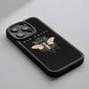 Крутой модный чехол для телефона с постером группы Badd Omens для iPhone 16 15 14 13 12 11 Plus Pro Max, силиконовый чехол из кожи ягненка, черный