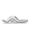 Air Jordan Hydro 4 Retro Slide Industrial Blue Мужские кроссовки Белый Молочный Нейтрально-серый 532225-141