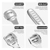 Callus Remover For Feet, Foot Callus Shaver Heel Hard Skin Remover For Hand Feet Pedicure R-azor Tool Shavers With Stainless Steel Handle 10 Blades