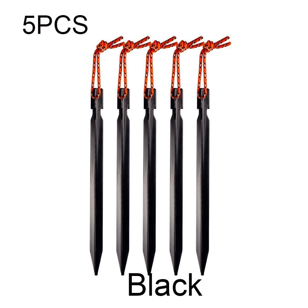 5/10pcs 18cm Ultralight Aluminium Alloy Strong Camping Hiking Tent Peg Stakes Triangular Stake Nail