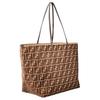 Fendi Logo Print Tote Bag Women Tote Bags Light-Brown 8BH425-AT14-F0L1B