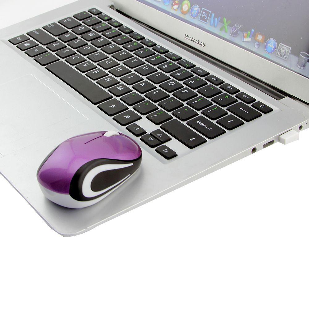 Mini Computer Peripherals Cordless Gaming Mice Adjustable DPI Wireless Mouse 2.4GHz