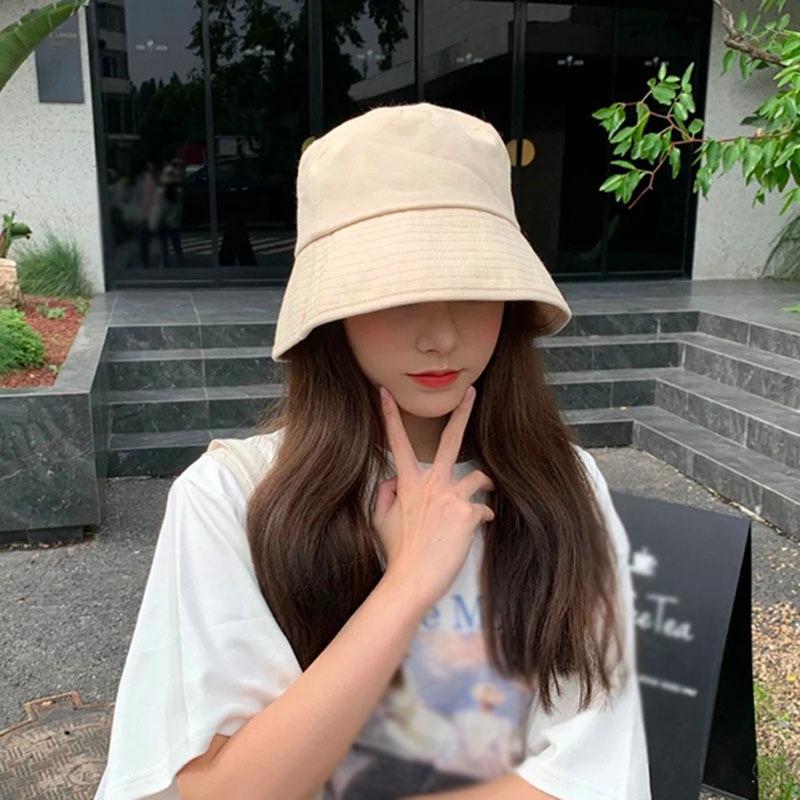 Шляпа-ведро Теплая рыбацкая шапка Зимняя шляпа Шляпа от солнца Сплошной цвет